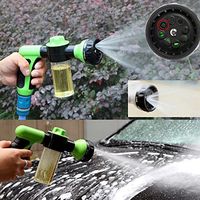 Xisheep Watering Can, Car Garden Dual Purpose High Pressure Car Washing Nozzle Foam Car Washing Nozzle Other Home Decorations, for Home DIY Green