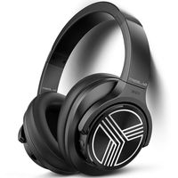 TREBLAB Z2 Over-Ear Wireless Headphones, Bluetooth Stereo aptX, Active Noise Cancelling ANC Microphone (Renewed)