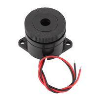 uxcell DC 3-24V 1A 70DB Continuons Beep Alarm Electronic Buzzer Sounder