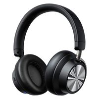 Hybrid Active Noise Cancelling Headphones iTeknic Bluetooth Headphones with Microphone Deep Bass [2019 Upgraded] Wireless On-Ear Headphones 30 Hours Playtime for Travel Work Cellphone TV