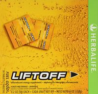 Herbalife LIFTOFF Energy Drink Ignite Orange 30 TABS