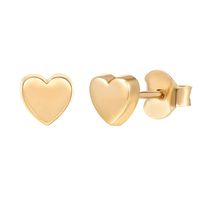 PAVOI 14K Yellow Gold Plated 925 Sterling Silver Earrings | Tiny Heart Stud Earrings | Gold Stud Earrings for Women