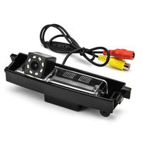 aSATAH 8 LED Car Rear View Camera for Toyota RAV4 RAV-4 RAV 4 2006~2012 / Toyota Vanguard 2006~2012 &Vehicle Camera Waterproof and Shockproof Reversing Backup Camera (8 LED)