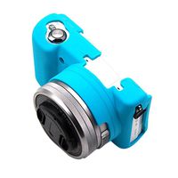 Coohole Silicone Armor Skin Case Cover Camera Bag Protector For Sony A5100 A5000 (Blue)