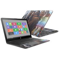 MightySkins Skin Compatible With HP Envy x360 15z 15" (2016) - Horse Stampede | Protective, Durable, and Unique Vinyl Decal wrap cover | Easy To Apply, Remove, and Change Styles | Made in the USA