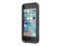 Lifeproof FRĒ SERIES iPhone 6 Plus/6s Plus Waterproof Case (5.5" Version) - Retail Packaging - BLACK
