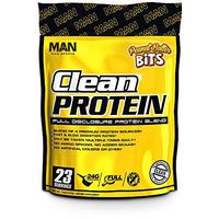 Man Sports Clean Protein Powder. Peanut Butter Bits Flavored Protein Powder with 24 grams of Protein Per Serving (23 servings)