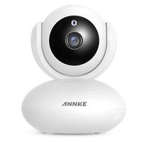 ANNKE 1080P IP Camera, Smart Wireless Pan/Tilt Home Security Camera, APP Alarm Push, Two-Way Audio, Support 64GB TF Card, Cloud Storage Available, Work with Alexa(Echo Show/Echo Spot)