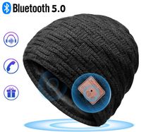 Bluetooth Hat, Eastpin Bluetooth Beanie, Bluetooth 5.0 HD Stereo Beanie Headphone, Winter Hat, Electronic Gifts for Men, Christmas Birthday Music Gifts for Men & Women