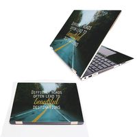 MightySkins Skin Compatible With HP Spectre x360 15.6" (2018) - Difficult Roads | Protective, Durable, and Unique Vinyl Decal wrap cover | Easy To Apply, Remove, and Change Styles | Made in the USA