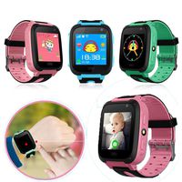 Zippem Waterproof Smart Wrist Watch Phone Children Tracker SOS Call With C Smart Watches