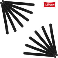 Reusable Fastening Cable Straps and Cable Ties 12Pack 1"x 15",Adjustable,Multipurpose Hook and loop cord ties to keep cords tidy, Nylon Cinch Straps Black.