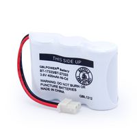 QBLPOWER BT-17333 BT-27333 Handset Telephone Rechargeable Battery 2/3AA 3.6V NI-CD Cordless Phone Battery Compatible with Vtech BT17333 BT27333 BT-17233 BT17233 BT-163345 CS5121 Single