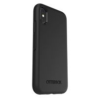 OtterBox 77-57081 SYMMETRY SERIES Case for iPhone X (ONLY) - BLACK - Renewed
