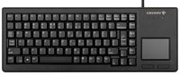 Cherry G84-5500LPMEU-2 G84-5500 Keyboard 88-Key XS Touchpad PS2 Prog Keys Integrated Touchpad - Color Black