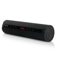 ZCHENGCI KR-8800 Portable NFC Wireless Speaker Bluetooth Stereo Loudspeaker with FM Radio for iPhone Laptop Mobile Phone PC Tablet PC (Black)