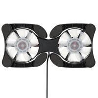 Festnight Mini Portable Folding Foldable USB Dual Fan Cooler Cooling Pad for PC Laptop Notebook 7"~15"