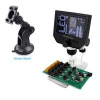 BACOENG 4.3 inch HD LCD Electronic Microscope with 2 Mount Holders, 600X Magnification
