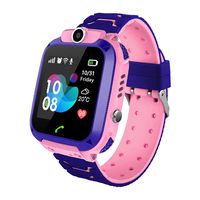 LIGE Kids Smart Watch Phone, Smartwatch IP67 Waterproof SOS Anti-Lost Remote Camera SIM Card GPS Watch for Children 3-12 Years Old Children, Pink