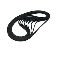 BEMONOC Pack of 10pcs 2GT-520-6 GT2 Timing Belt Round Rubber Closed Loop L=520 Width 6mm Belt Pitch 2mm Teeth 260 for Motor Belt