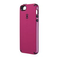 Speck Products CandyShell Case for iPhone SE, 5 & 5s - Raspberry Pink/Black