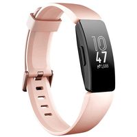 Baaletc Bands Compatible with Fitbit Inspire Hr&Inspire&Ace 2 Bands Sports Waterproof Wristbands for Fitbit Inspire HR Fitness Tracker Rose Gold Small