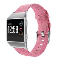 OenFoto Sport Bands Compatible Fitbit Ionic, Adjustable Nylon Wristband Replacement Watch Band Strap Accessory Bracelet for Fitbit Ionic Smart Watch, Large Small