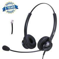 Cisco Headset for Office Phones Dual Ear Landline Headset with Noise Cancelling Microphone for Cisco Telephone CP-7821 7841 7942G 7940 7941G 7945G 79607961G 7962G 7965G 7970 7971G 7975G 8841 8865 9971