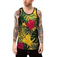 Personality Mens 3D Print Whale Casual Slim Short-sleeved Shirt Top Blouse