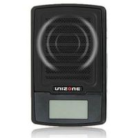 Unizone UZ-9288 II Portable Rechargeable Voice Amplifier Public Address (PA) Microphone & Speaker Black