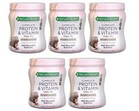 Optimal Solutions Protein & Vitamin Shake Chocolate, 5 Bottles (16 Ounces)