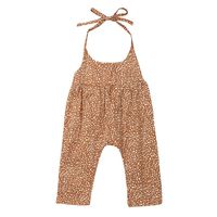 Summer Newborn Baby Clothes - vermers Toddler Kids Baby Girl Sling Floral Print Romper Jumpsuit Clothes Sunsuit Outfit Yellow