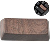 WINGOFFLY Premium Quality Black Walnut Wooden Mechanical Keyboard Keycap(1PC Enter)