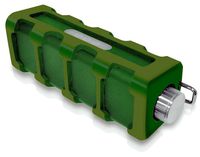 Jam Tunes Box Sports Speaker - Wireless Portable Rugged Waterproof Bluetooth Compatible Sound Stereo with, AUX In Jack, Rechargeable Battery - iPhone, Android, iPad, MP3 - Pyle Sport PWPBT15BL (Blue)