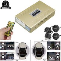 ASTSH 360 Degree Bird View Panorama System 4 Cameras 1080P Night Vision Car DVR Recorder Rear View DVR/Dash Camera with Shock Sensor