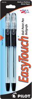 PILOT EasyTouch Ballpoint Stick Pens, Medium Point, Black Ink, 2-Pack (32100)