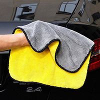 Daphot Store - Thicken Car Towel Drying Cleaning Wash Cloth Auto Window Cleaning Cloth Washing Fabric (30cm)