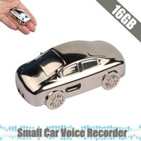 Voice Activated Digital Voice Recorder,Mini Car Noise Reduction Audio Recorder Portable Sound Recorder + 16G