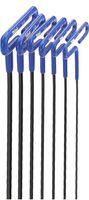 EKLIND 55166 Cushion Grip Hex T-Key allen wrench - 6pc set Metric MM sizes 2-6 (6In shaft)