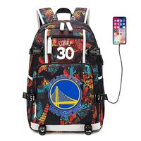 AUGYUESS Basketball Player Star Backpack School Bag Daypack Bookbag Shoulder Bag Laptop Bag