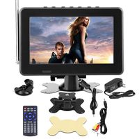 1080P High Sensitivity Digital TV Monitor Digital TV FM Radio Stereo Supports AV in/Out, FM Radio, SD & MMC Card and USB Devices