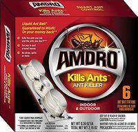 AMDRO Kills Liquid Ant Bait Stations 6 Pack, 6/Pack