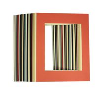 Golden State Art, Pack of 20 Mixed Colors 11x14 Picture Mats Matting with White Core Bevel Cut for 8x10 Pictures