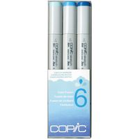 Copic Marker Sketch Color Fusion Markers, CSCF 6, 3-Pack