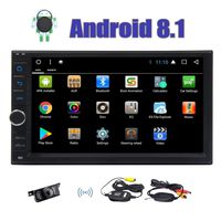 Android 8.1 Car Stereo EINCAR 7 Inch Double Din Car Radio Octa Core 2GB RAM 32GB ROM In Dash 2 Din Car Radio Video Player with Bluetooth WiFi SWC Mirror Link GPS Navigation System Wireless Rear Camera
