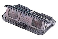 Vixen (Vixen) skeleton opera glasses folding three times clear black 1265-07