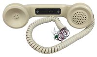 Amplified Receiver Handset With Cord, Provides Improved Telephone Reception For The Hearing Impaired, Ivory