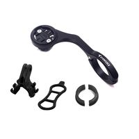 Corki Front Bicycle Handlebar Mount For The Garmin Edge Computer 200 500 510 520 800 810 820 1000 1030, GoPro Compatible All Versions, Handlebar Sizes 31.8mm & 25.4mm - Aluminium Alloy