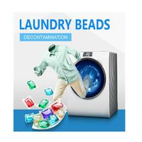 DRAGONHOO Detergent, Stain Remover, Color Protector - Portable Laundry Gel Bead Capsules Travel Washing Liquid Pod Cleaner,Lily Perfume, Rose,Fruit,Ocean,Lavender Fragrance (30pc)