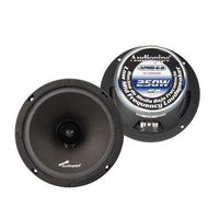 Audiopipe 1 Pair 6.5" 6" Car Audio Loud Speakers Low Mid Range DJ APMB-6-B